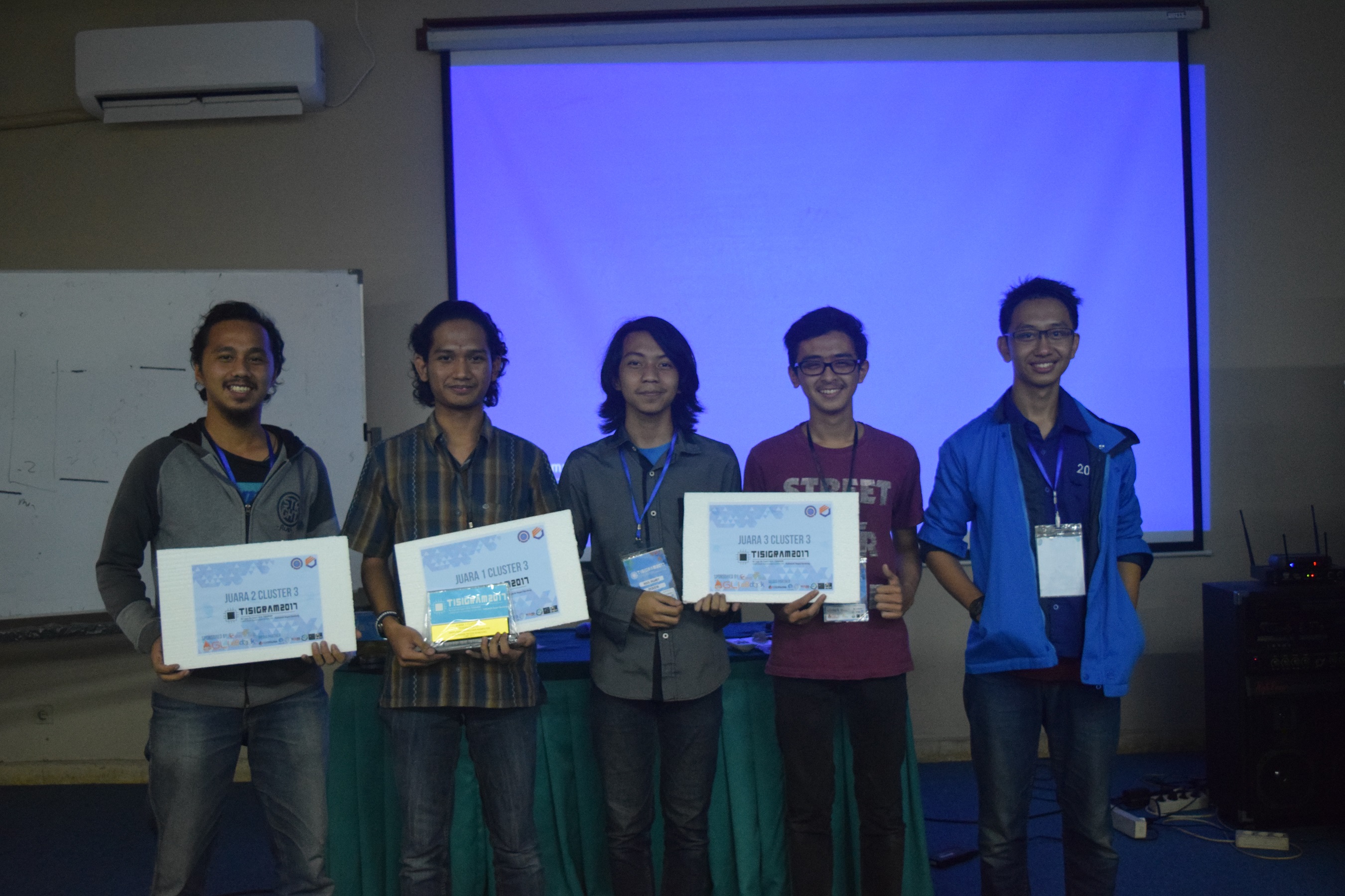 1st Winner — Cluster 3 Programming Competition, Tisigram proof