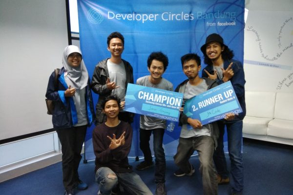 Dua Tim JTK Juara Facebook Developer Circles Bandung Hackathon