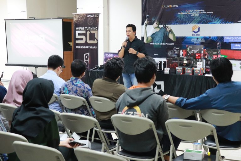 Ngabuburit IT, JTK Polban Bersama Hardware Holic dan AMD Indonesia Gelar Workshop